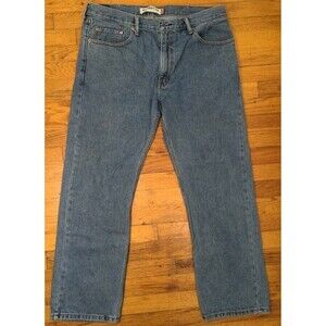 Levi’s 505 Men’s Jeans 38x30 Blue Denim Straight Leg Medium Wash Red Tab EUC